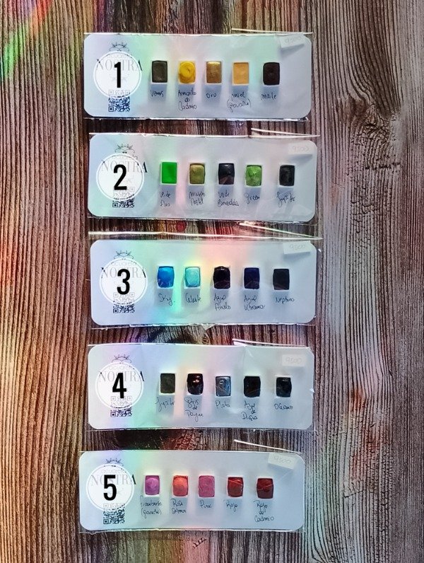 Producto - Dot Card: 5 colores