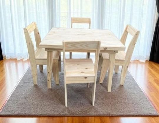 Producto - MESA RETRO 1,20  M CON 4 SILLAS