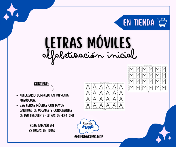 Producto - LETRAS MÓVILES- PDF