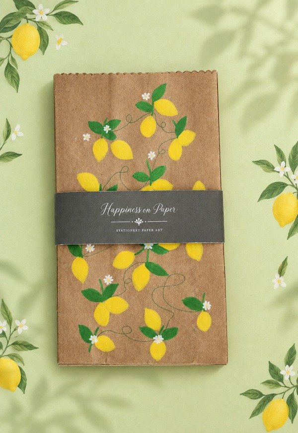 Producto - Bag craft limón