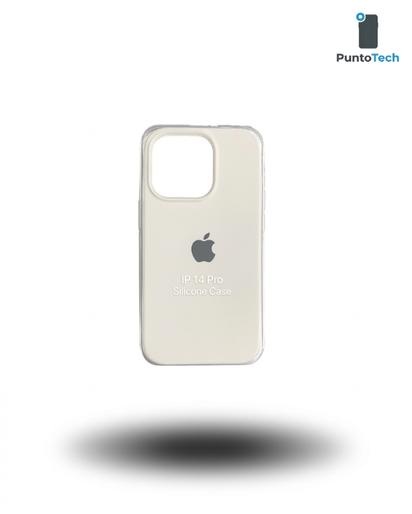 Producto - Silicon case iPhone 14 Pro Blanco