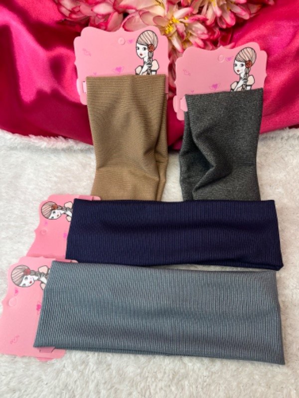 Producto - Vinchas de morley de colores lisos