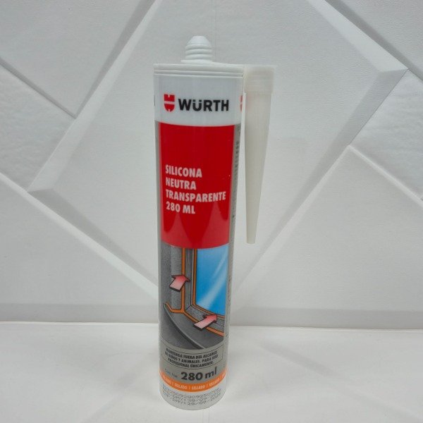 Producto - Silicona Neutra Transparente 280 ml - WURTH