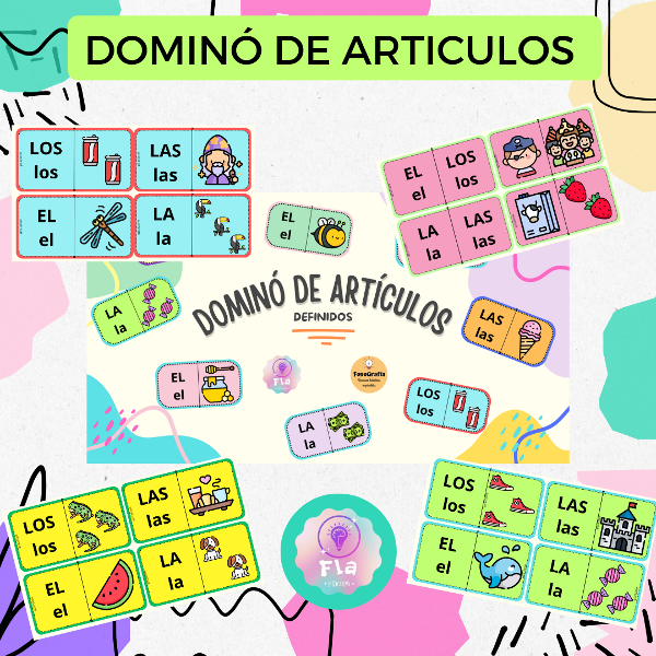 Producto - Dominó de artículos definidos