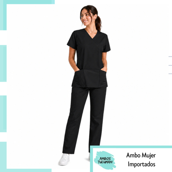 Producto - Ambo Mujer Negro