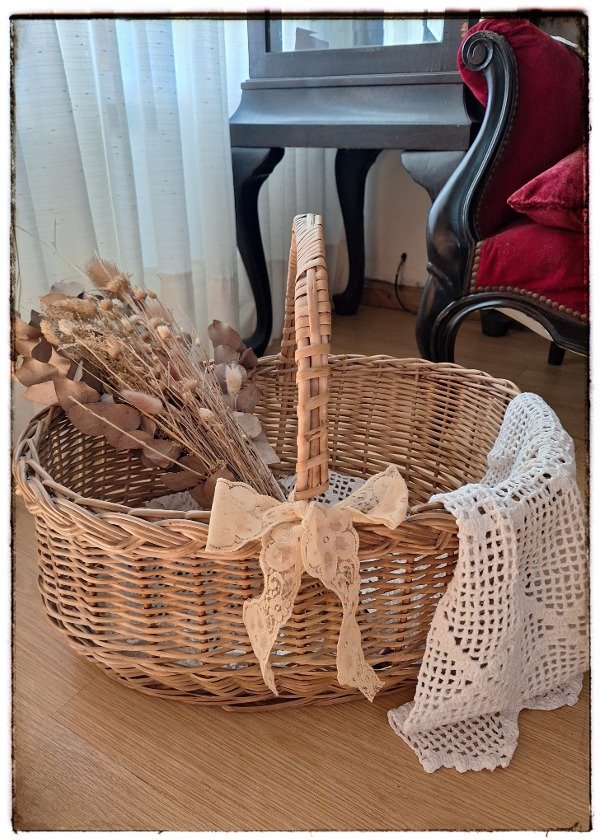 Producto - Canasto de Mimbre para Picnic