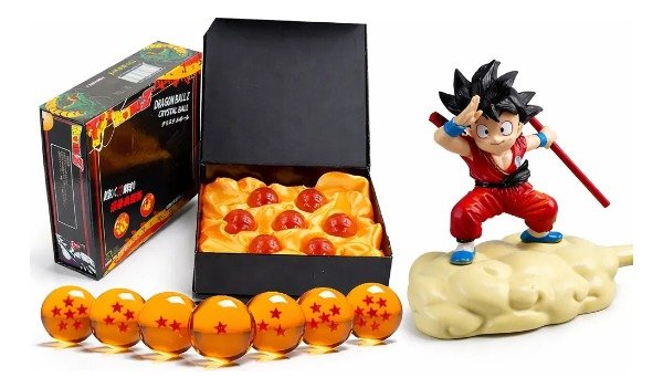 Producto - Caja De Esferas Del Dragon + Goku En Nube Dragon Ball Z