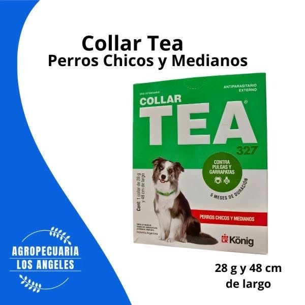 Producto - COLLAR ANTIPULGAS PERRO CHICO/MED TEA
