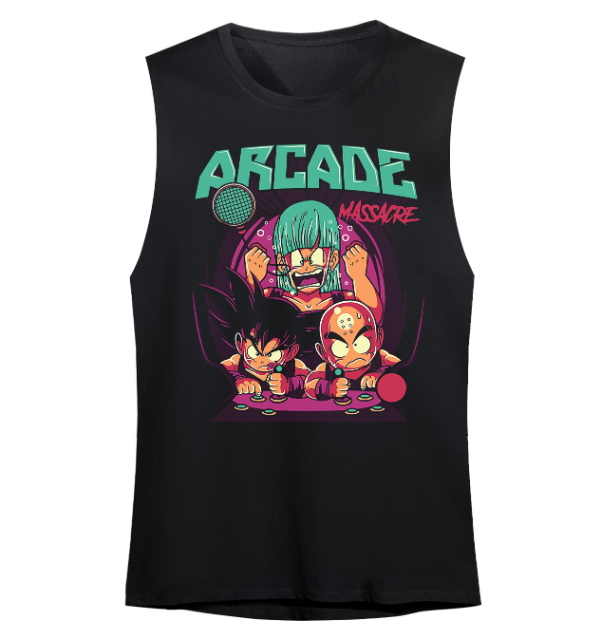Producto - Musculosa Sudadera Dragon Ball Arcade