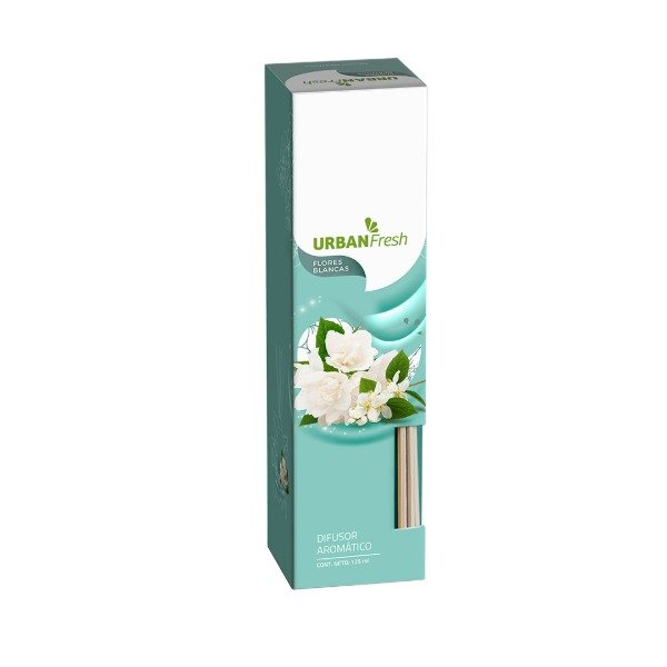 Producto - Flores Blancas con varillas