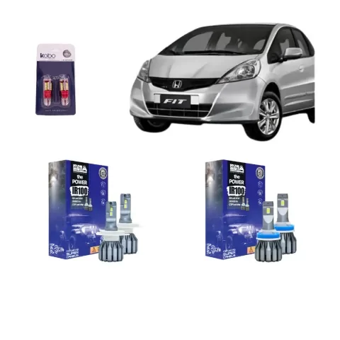 Producto - Kit Cree Led IR100 Luz Baja Alta Y Antiniebla Honda Fit