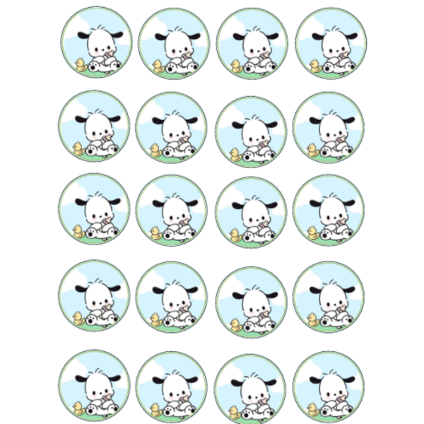 Producto - Lamina comestible oreos bañadas Pochacco 1