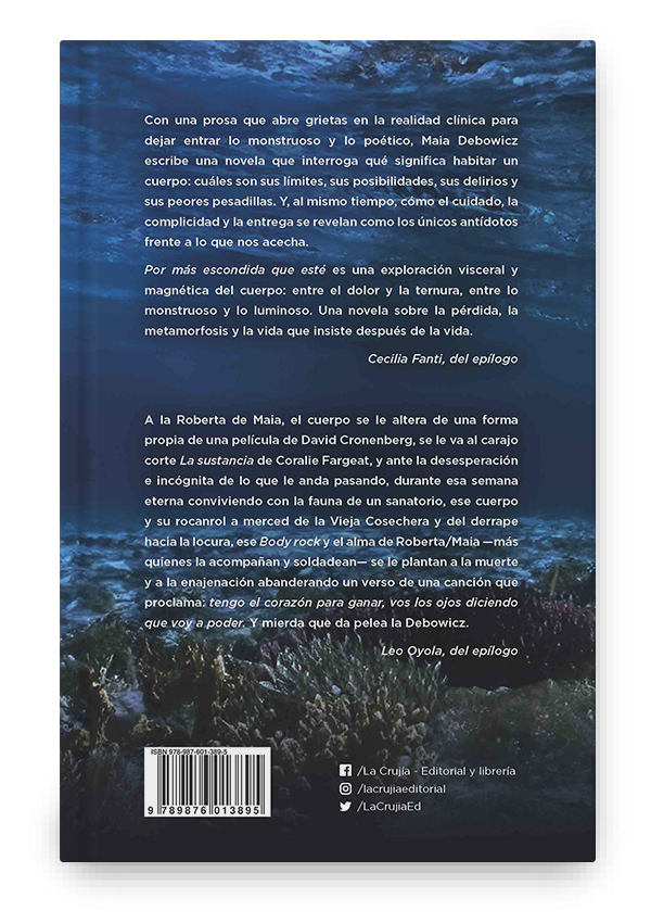 Producto - POR MÁS ESCONDIDA QUE ESTÉ - MAIA DEBOWICZ - LA CRUJIA - 1