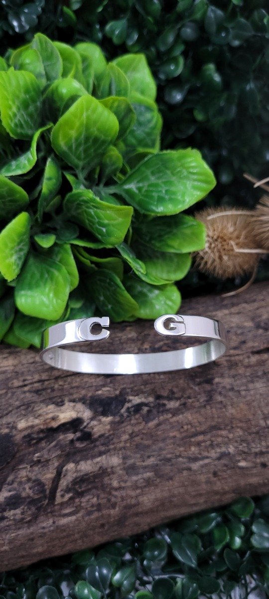 Producto - Esclava Con Iniciales Plata (PER004)