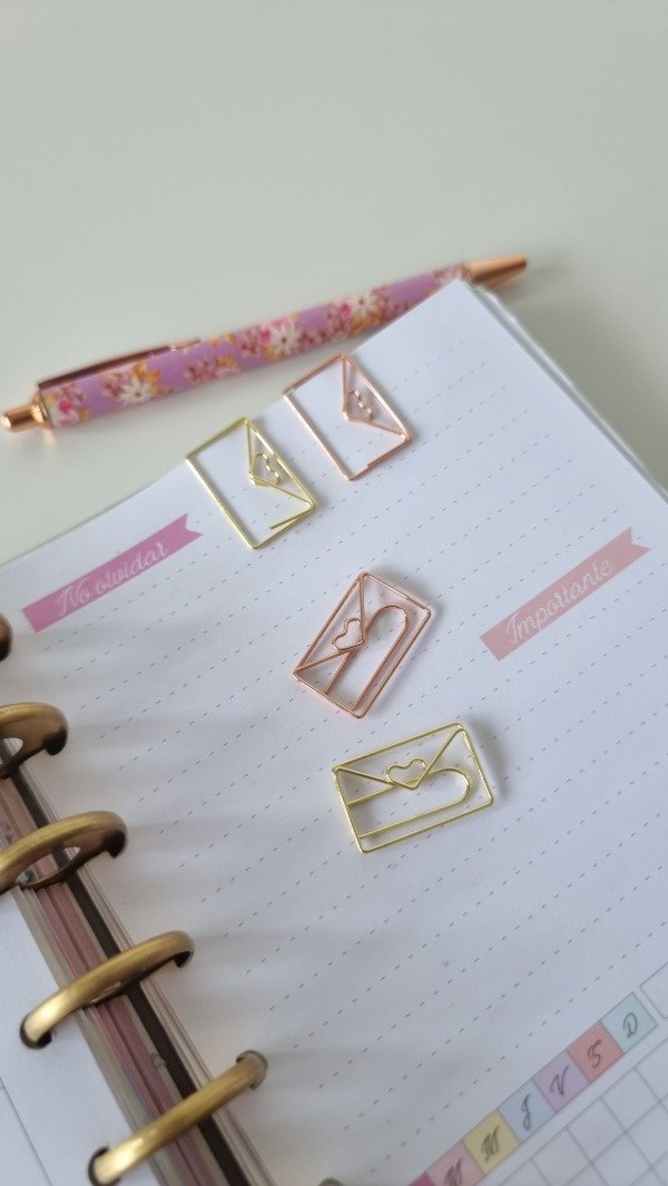 Producto - Clips para papel SOBRE con corazón