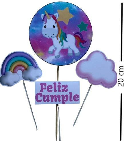 Producto - Adorno Set Unicornio