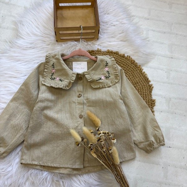 Producto - Blusa Agustina en color BEIGE talles 2 al 6