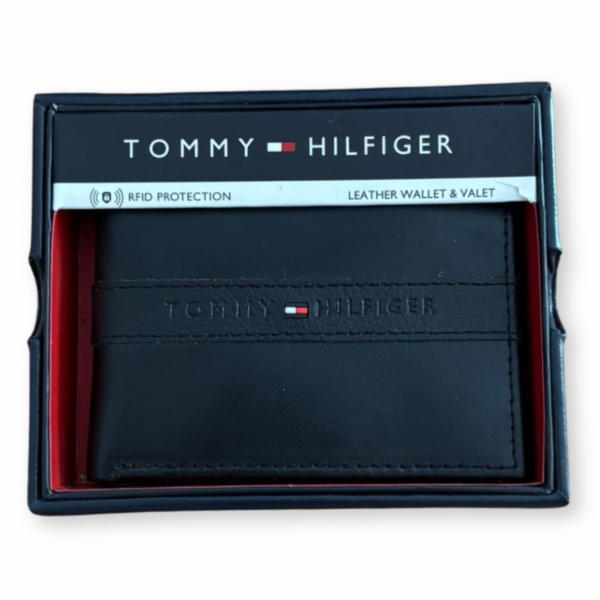 Producto - Billetera Tommy Hilfiger Cuero Hombre Original Negra