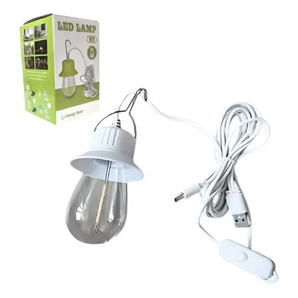 Producto - OT1057 FOCO LINTERNA LED USB PORTATIL VINTAGE