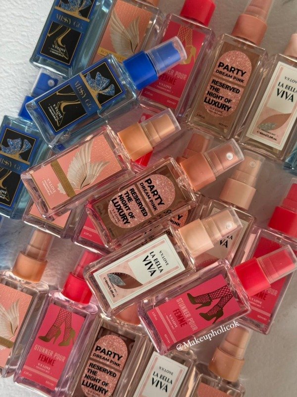 Producto - BODY SPLASH 60 ML DISEÑADORES SIN GLITTER MODELO 2 - V.V. LOVE