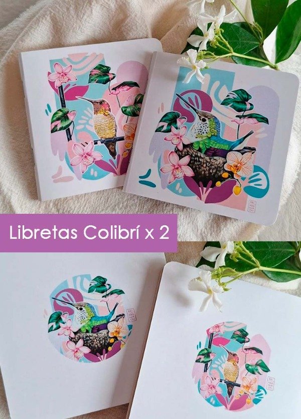 Producto - Libretas Colibrí x 2