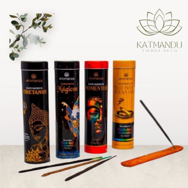 Producto - Latas Coleccionables Sahumerios + porta Aromanza - 6