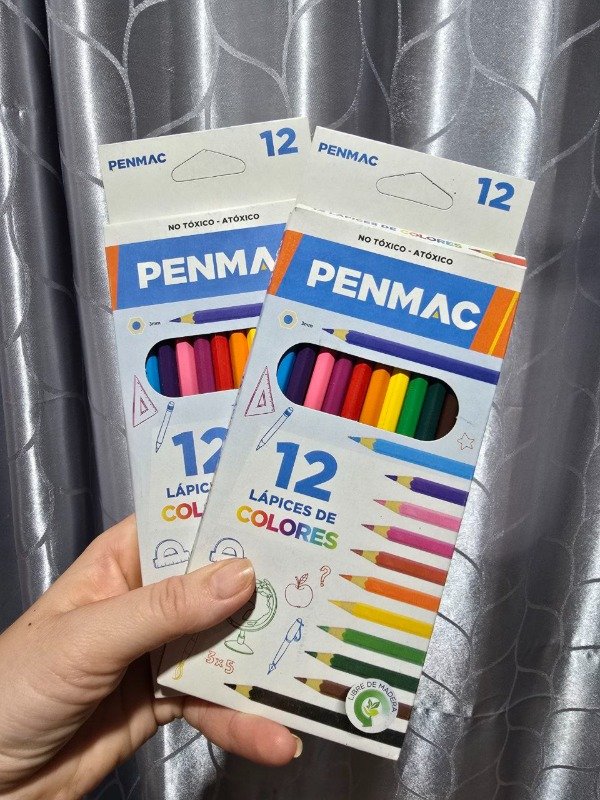 Producto - lápices de colores penmac x12