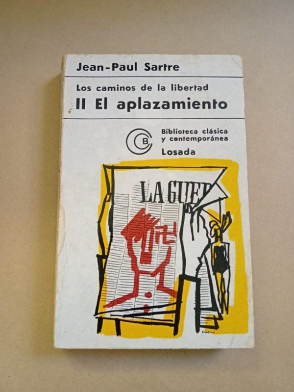Producto - Los caminos de la libertas #2 El aplazamiento- Jean-Paul Sartre Losada 1971 - 0