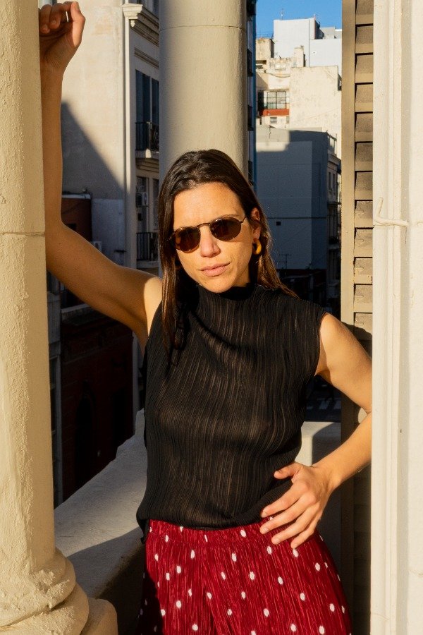 Producto - Muscu gasa plisada