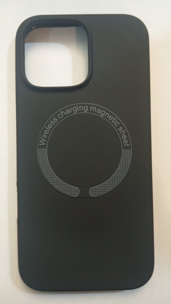 Producto - Funda Silicone Case con MagSafe Negro para iPhone 16 Pro Max