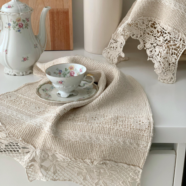 Producto - Paño de cocina Puntilla importada