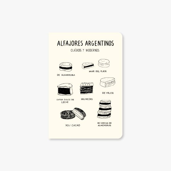 Producto - Libreta A5 - Alfajores