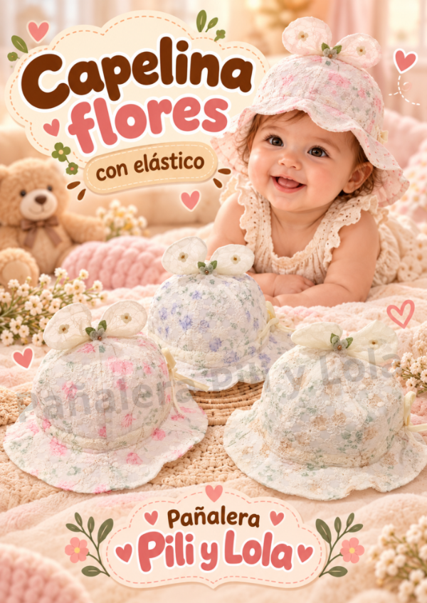 Producto - Capelina flores
