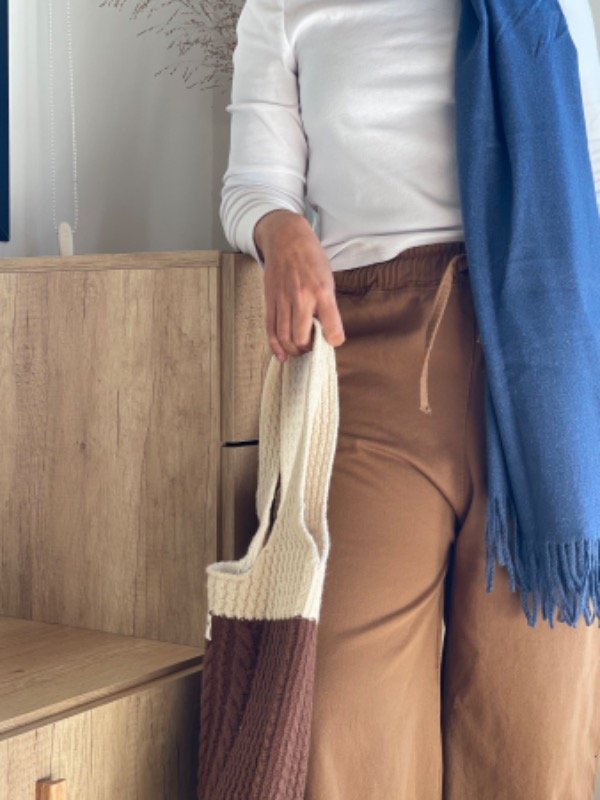 Producto - Ruana azul jean