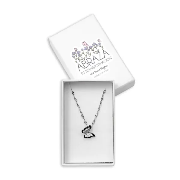 Producto - Collar Mariposa Acero Alexandra