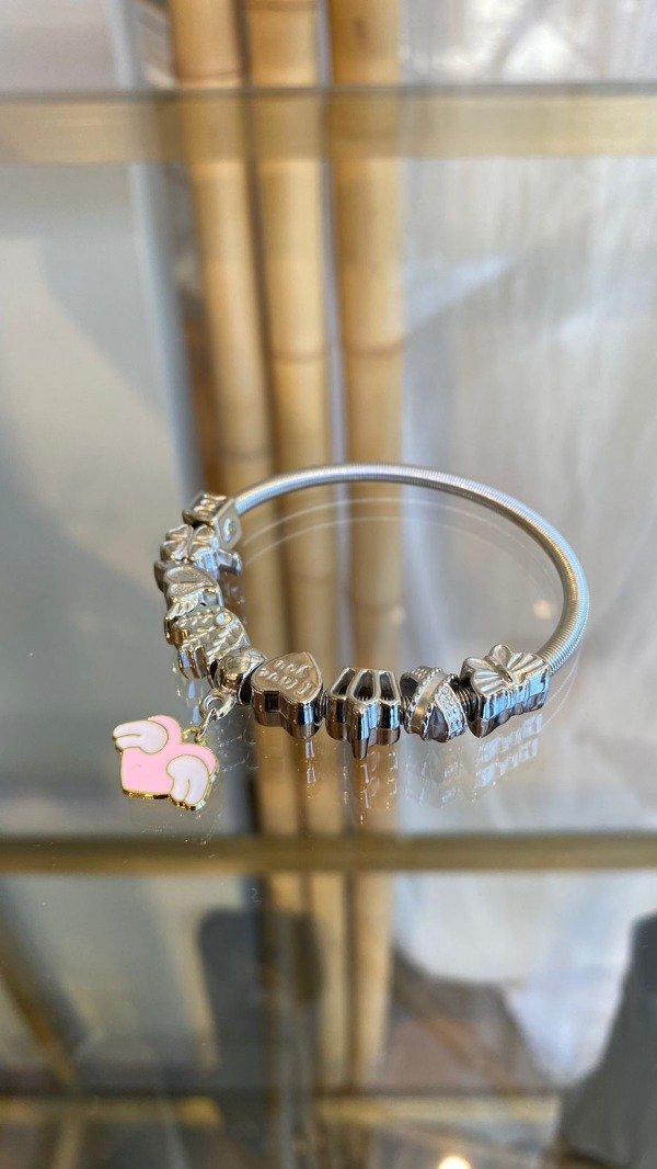 Producto - Pulsera Charm Corazon Ala
