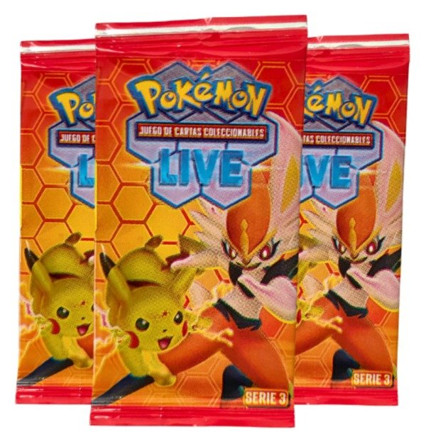 Producto - 1147 - Extensiones Pokemon Live serie 3 - 2025