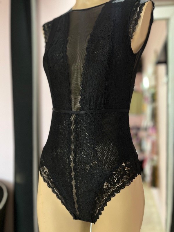 Producto - BODY MICROTUL ENCAJE
