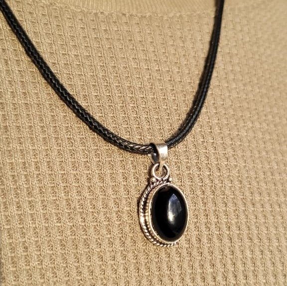 Producto - OBSIDIANA EN ALPACA