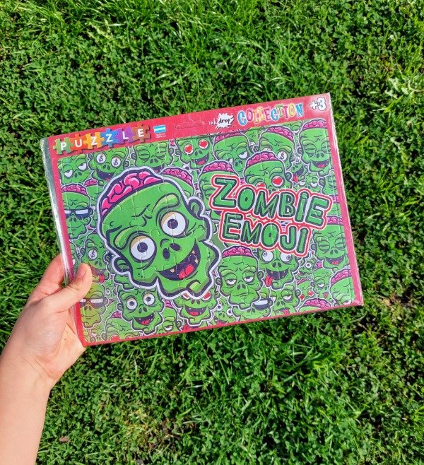 Producto - Rompecabezas Zombie Emoji 48 piezas