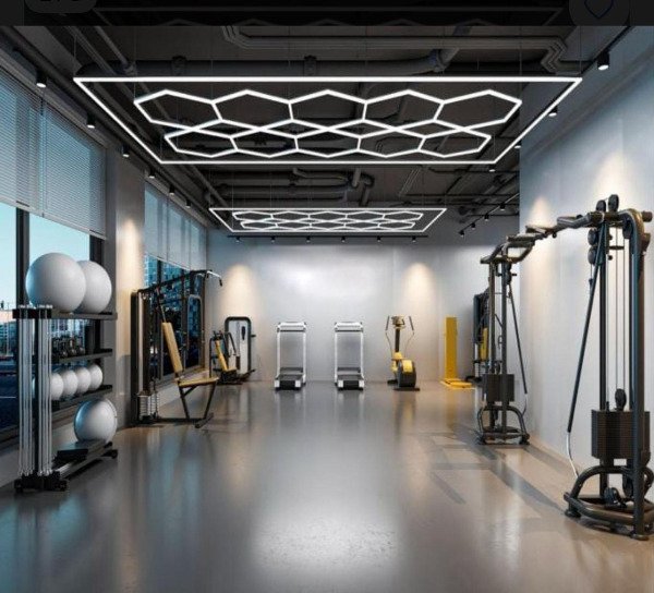 Producto - Lamparas De Techo 10 Hexagonos