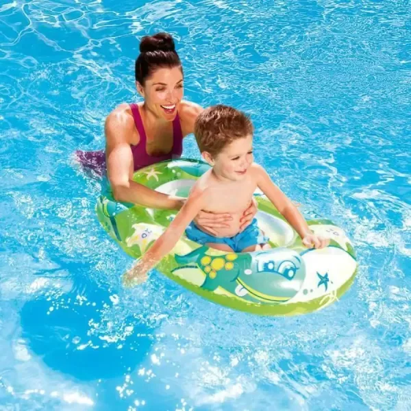 Producto - Bote Inflable Niños 102x69 Cm Bestway VERDE