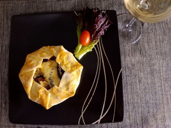 Producto - Tarta Individual de Zapallitos y Vegetales Salteados al Wok