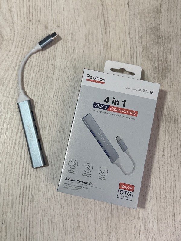 Producto - HUB TIPO C A 4 PUERTOS USB