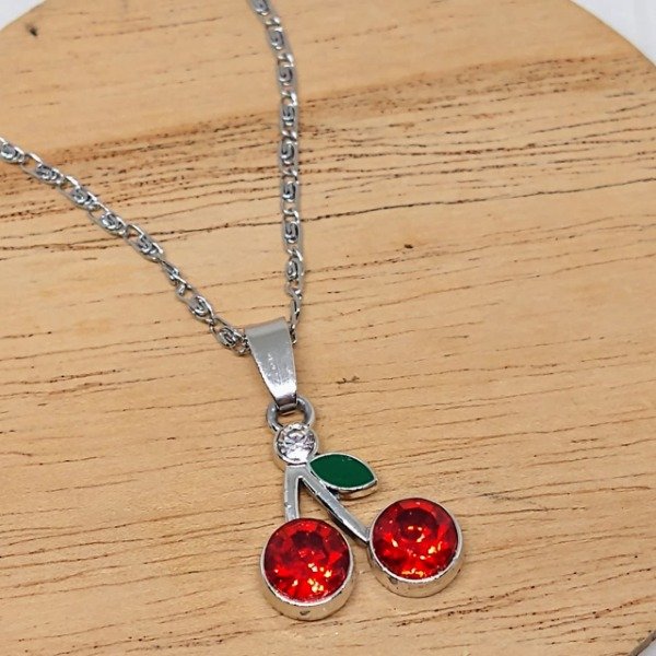 Producto - Conjunto CHERRY cadena + dije