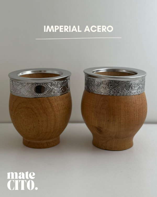 Producto - Imperial algarrobo virola acero inox.