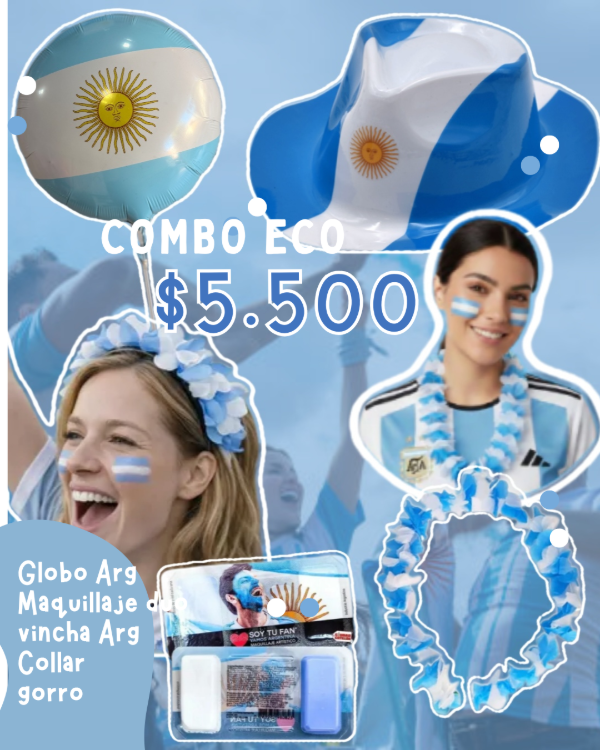 Producto - COMBO PARA ALENTAR A LA SELECCIÓN ECO