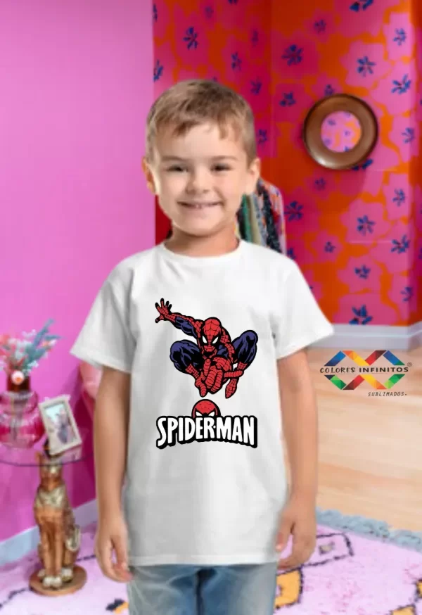 Producto - REMERA-SPIDERMAN -POLESTER NIÑOS TALLE 4 - 0