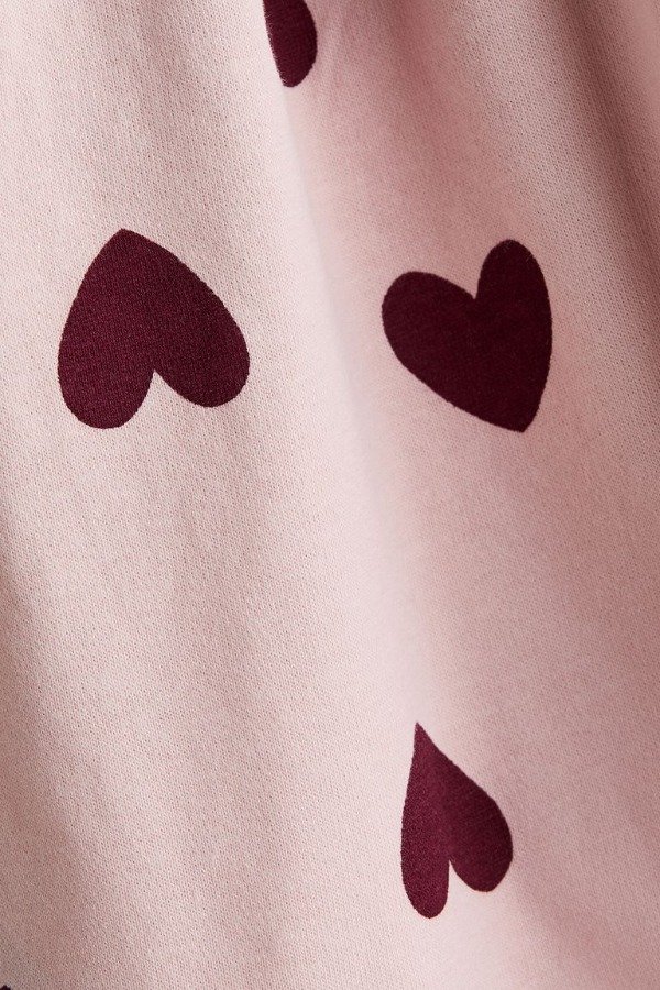 Producto - Vestido HyM beba corazones bordo - 1