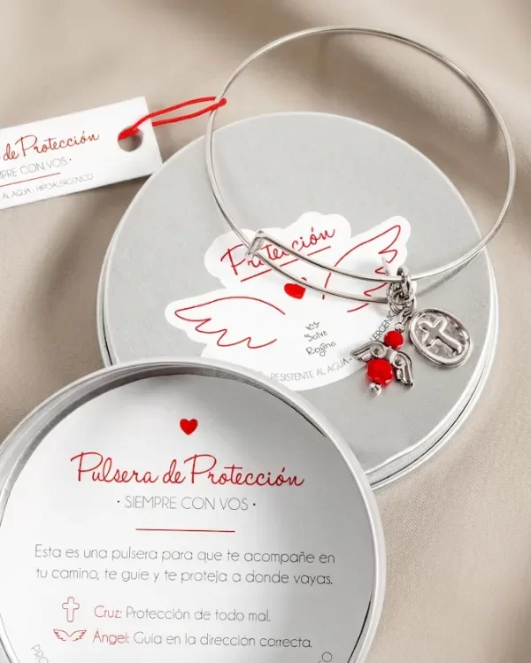 Producto - Pulsera Acero Carmín - 1
